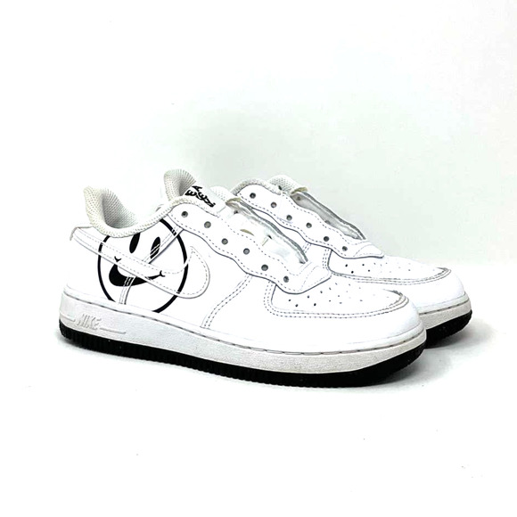 Nike Other - Nike Air Force 1 BQ8274-100 Have A Nice Day LV8 Boys White Sneakers Size 1Y